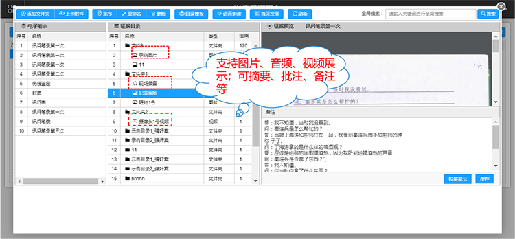 出庭示證,無紙化